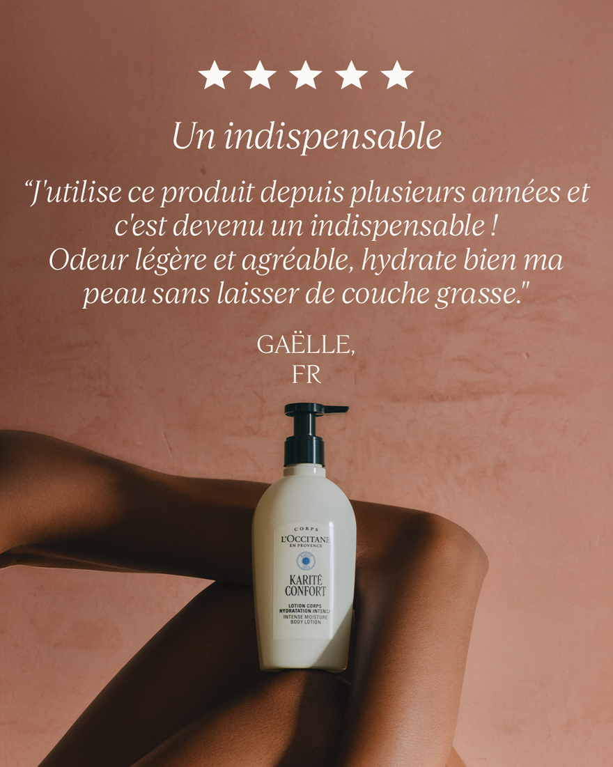 Affichage de l&rsquo;image 6/7 du produit Lait Corps Hydratation Intense Karit&eacute;, , RECT