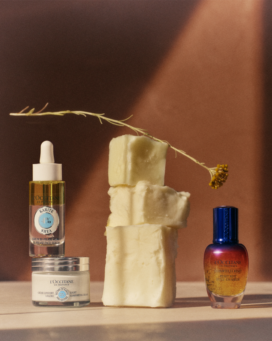 Affichage de l&rsquo;image 6/6 du produit S&eacute;rum Bi-phase Visage Karit&eacute;, , RECT