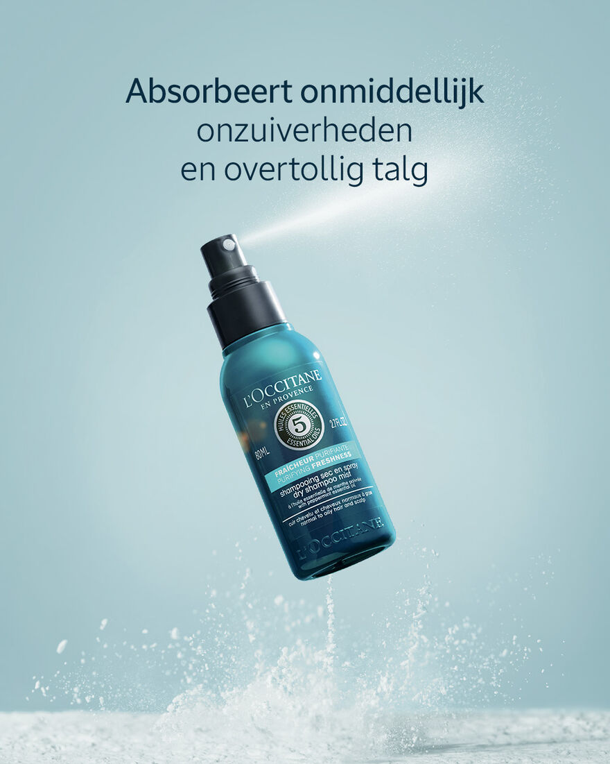 Weergave afbeelding 2/6 van product Pure Frisheid Droogshampoo Spray, , RECT