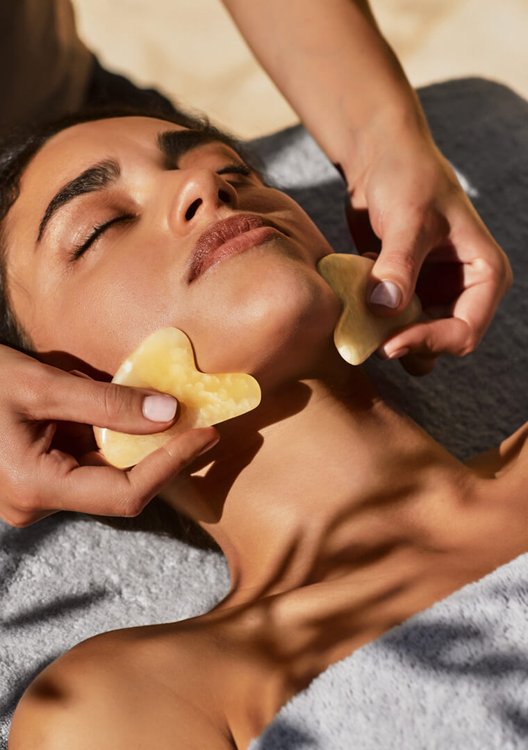 Gezichtsmassage
